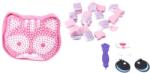 LEAN Toys 27410 kreatív varró készlet, cicás párna, DIY hímzés