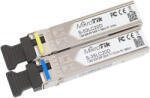  MikroTik S-3553LC20D SFP modul pár 1.25G SM 20km 1310nm/1550nm (S-3553LC20D)