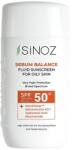 Sinoz Fluid matifiant de protecție solară Sebum Balance, pentru piele grasă și mixtă, SPF50+, 50 ml