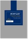 Scanquilt JERSEY ELASTIC LYCRA lepedő, középszürke, 120×200 cm (32589)