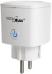 GreenBlue Priza inteligenta WiFi GB720 F, GreenBlue, max 3680W, temporizator, control vocal, timer, distribuire control acces (GB720F)