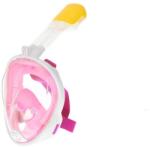 KIK teljes arcot fedő snorkel maszk, rózsaszín, S/M