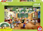 Schmidt Spiele Puzzle Schmidt de 200 de piese - Mickey și Minnie la școală (56599) Puzzle