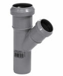 Valrom Ramificatie redusa, polipropilena, pentru scurgere, gri, D 40 x 32 mm, 45 grade (15100104045)