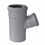 Valrom Ramificatie redusa, polipropilena, pentru scurgere, gri, D 40 x 32 mm, 67 grade (15100304067)