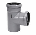 Valrom Ramificatie polipropilena, pentru scurgere, gri, D 32 x 32 mm, 87 grade (15080603287)