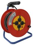 Dablerom Tambur electric deschis Dablerom 31-23250, 4 prize Schuko, 50 m, cadru metalic (31-23250)