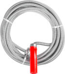 Strend Pro PP3101 csőgörény, lefolyótisztító spirál, 5 m hosszú, 9 mm átmérőjű, tartós és kompakt kialakítású (TC221036) (TC221036)