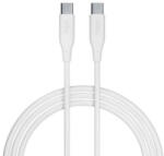 Allity AUC-02 USB-C - USB-C adat- és töltőkábel 1m fehér (GSM186395) (GSM186395)