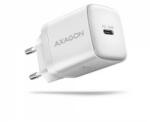 AXAGON AXAGON ACU-PD30W Charger, Sil 30W AC Charger, 1x USB-C Port, PD3.0/PPS/QC4+/SFC/AFC/Apple, White