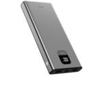 Allity APB-100 PD QC 10000mAh Power Bank kijelzővel szürke (GSM187742) (GSM187742)