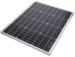  Monokristályos fotovoltaikus panel, teljesítmény 60W, méret 670 x 550 x 30mm