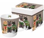 Pronat Cana de Portelan in Cutie de Cadou, Pronat, Sweater Cats, 0.35 l (WHP3603014CATS)