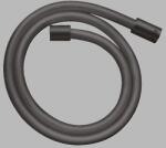 AXOR Furtun de dus, cu efect metalic 1.60 m, cu piulite cilindrice, antracit periat (Brushed Black Chrome), Axor Starck 28286340 28286340 (28286340)