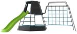 TP Toys Set TP Explorer cu cadru de catarare metalic, monkey bridge si tobogan (TP10423)