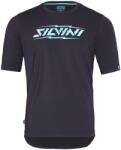 SILVINI Tricou SILVINI Zinolo, black/olive (XXL)