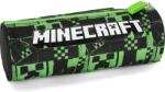 Panini Цилиндричен ученически несесер Panini - Minecraft, Pixels, Green (70389)