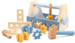 4bambini Set de scule din lemn New Classic Toys Set bricolaj copii