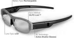 BLACKMOUNT Ochelari 3D Activi X05 DLP LINK ptr BenQ, Acer, Optoma (XP-X05DLP)