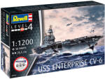 Revell Kit de pornire navă 75824 - USS Enterprise CV-6 (1: 1200)