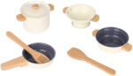 4bambini Set de tacâmuri metalice pentru copii New Classic Toys Bucatarie copii