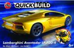 Airfix Mașină de asamblare rapidă Airfix J6026 - Lamborghini Aventador - Galben