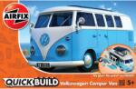 Airfix Mașină de construcție rapidă Airfix J6024 - VW Camper Van - albastră
