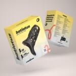 Crushious Manson pentru penis Crushious Batiatus Armour, stimulare intensă, 9 moduri de vibrație, mărime universală, negru (EX54334) Inel pentru penis