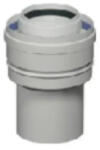 TRICOX PBÖ5060 bővítő idom PPs/alu 60/100 - 80/125 mm (PBO5060)