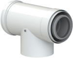 TRICOX PAET50C koncentrikus ellenőrző T idom PPs/alu 60/100 mm (PAET50)