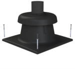 TRICOX KF20 kürtőfedél fekete 80 mm (KF20)
