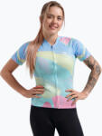 Rogelli Női kerékpáros póló Rogelli Vintage blue/pink