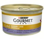 Gourmet GOLD Savoury Cake Báránnyal és zöldbabbal nedves macskaeledel - 4x85 g