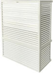 DECOClim ALU XXL Klíma és hőszivattyú burkolat Szín: RAL9010 - fehér (DECOCLIM-23AXXL9010)