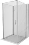 Mexen Exo-3S cabina de duș cu 3 pereți batantă 70 x 70 cm, transparentă, crom - 817-070-070-01-00-3S (817-070-070-01-00-3S)