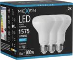 Mexen Nova 3x Bec LED E27, R80, 15W, Rece - 6500K, 1575 lm - L105-E27-1565-01x03 (L105-E27-1565-01x03)