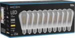 Mexen Vintis 10x Bec Filament LED E27, ST64, 4W, Caldă - 2700K, 300 lm, fumurie - L152-E27-0427-70x10 (L152-E27-0427-70x10)