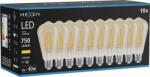 Mexen Vintis 10x Bec LED cu filament E27, ST64, 8W, Caldă - 2700K, 750 lm, chihlimbar - L152-E27-0827-50x10 (L152-E27-0827-50x10)