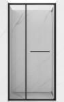 Mexen Linea uși de duș glisante 110 cm, transparente, negre - 8E1-110-000-70-70 (8E1-110-000-70-70)