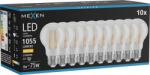 Mexen Vintis 10x Bec Filament LED E27, A60, 8W, Caldă - 2200K, 1055 lm, clar - L150-E27-0822-00x10 (L150-E27-0822-00x10)