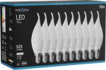 Mexen Nova 10x Bec LED flacără E14, C37, 5W, Neutru - 4000K, 525 lm - L106-E14-0540-01x10 (L106-E14-0540-01x10)