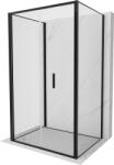 Mexen Exo-3S cabina de duș pliabilă cu 3 pereți 70 x 120 cm, transparentă, neagră - 816-070-120-70-00-3S (816-070-120-70-00-3S)