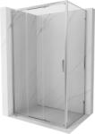 Mexen Exo cabina de duș glisantă 80 x 95 cm, transparentă, cromată - 8153-080-095-01-00 (8153-080-095-01-00)