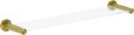 Mexen Triv raft de perete din sticlă, auriu periat - 70A33061-55 (70A33061-55)