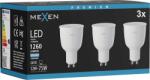 Mexen Nova 3x Bec LED GU10, 12W, Rece - 6500K, 1260 lm - L108-GU10-1265-01x03 (L108-GU10-1265-01x03)