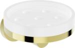 Mexen Triv savonieră, albă/aurie - 70A33055-50W (70A33055-50W)