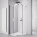 POLYSAN Polysan, THRON SQUARE negyedkör alakú zuhanyfal 900x900 mm, átlátszó üveg, jobb oldali, TL2690R-5002 (TL2690R-5002)