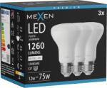 Mexen Nova 3x Bec LED E27, R63, 12W, Neutru - 4000K, 1260 lm - L104-E27-1240-01x03 (L104-E27-1240-01x03)
