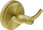 Mexen Gravo cârlig dublu pentru prosop, auriu periat - 70A93012-55 (70A93012-55)