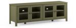 Marckeric Comodă TV verde din lemn de pin 150x50x40 cm Alessandra - Marckeric
